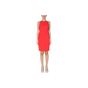MOSCHINO Sleeveless Cut Out Mini Dress