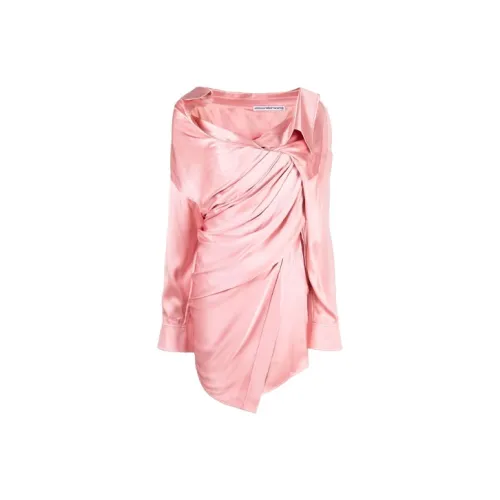 Alexander Wang Long Sleeved Dresses Women's Pink