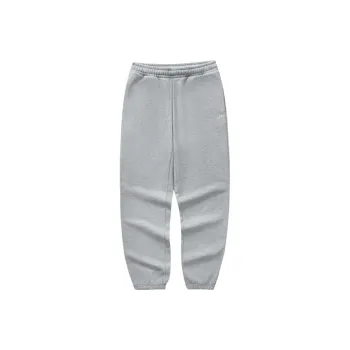 Skechers Colorful Knitted Sweatpants Women's Medium Heather Gray