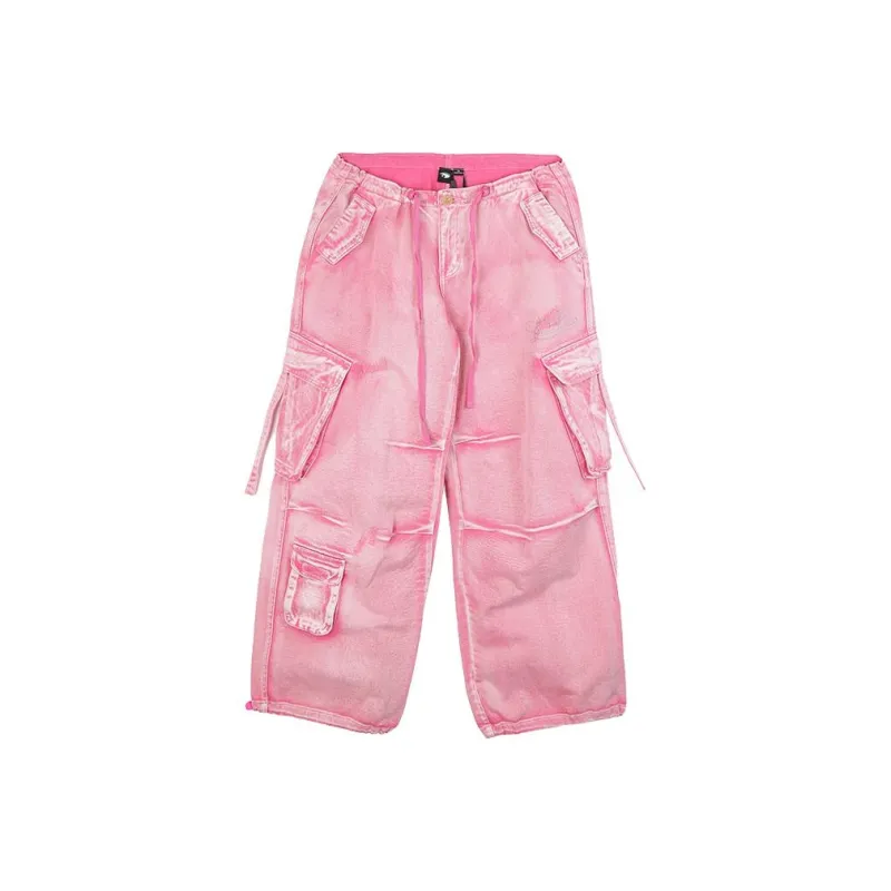 LALABOBO Jeans Women's Pink-0