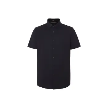 Satchi Shirts Men Navy Blue