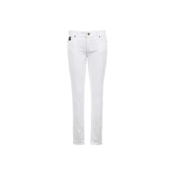 VERSACE JEANS COUTURE SS24 Jeans Women's White
