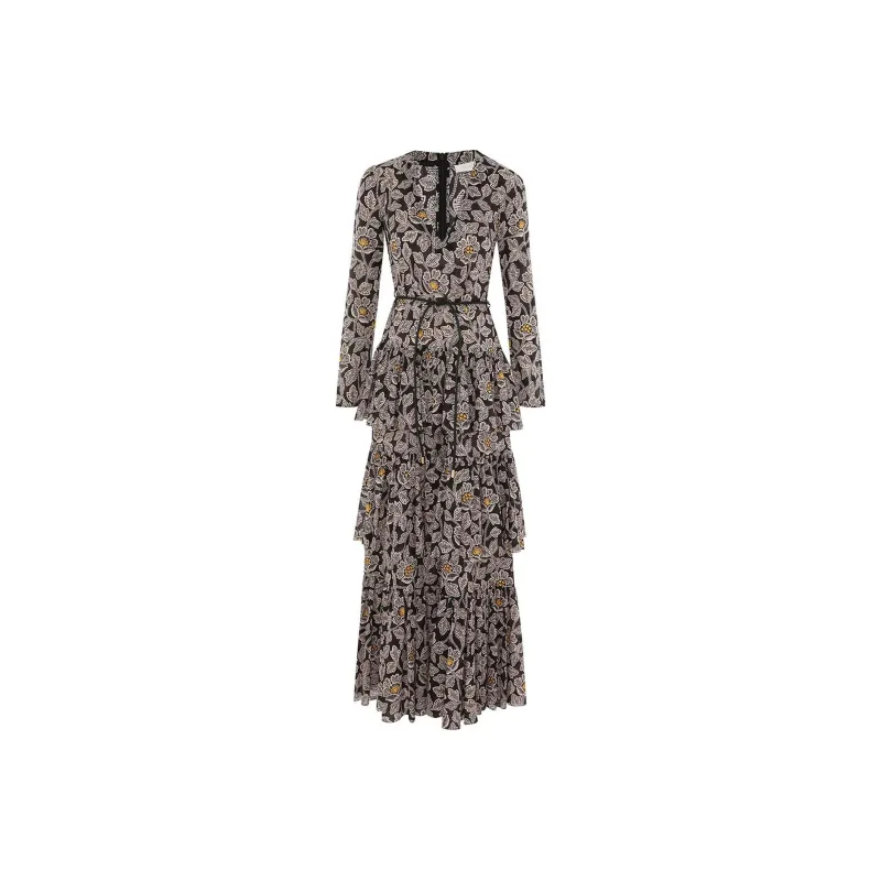 Zimmermann SS24 Long-Sleeved Dresses Women's Black-0