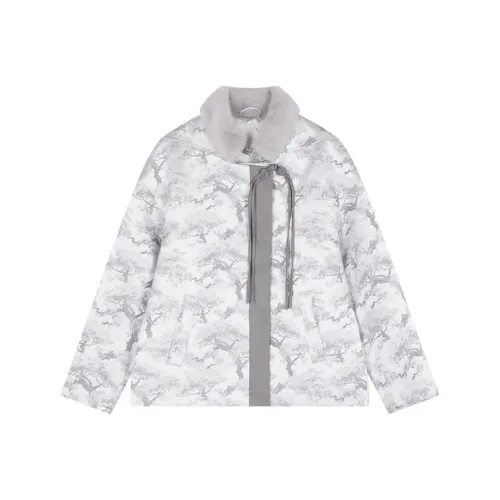 IHIMI Puffer Jacket Women's Silver Gray