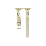 Ecru-Gold-Tone Lock