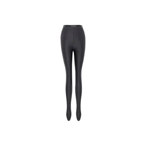 SAINT LAURENT SS23 Leggings Women's Black