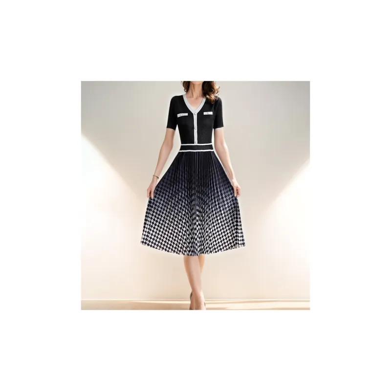Mapping Short Sleeved Dresses Women's-2