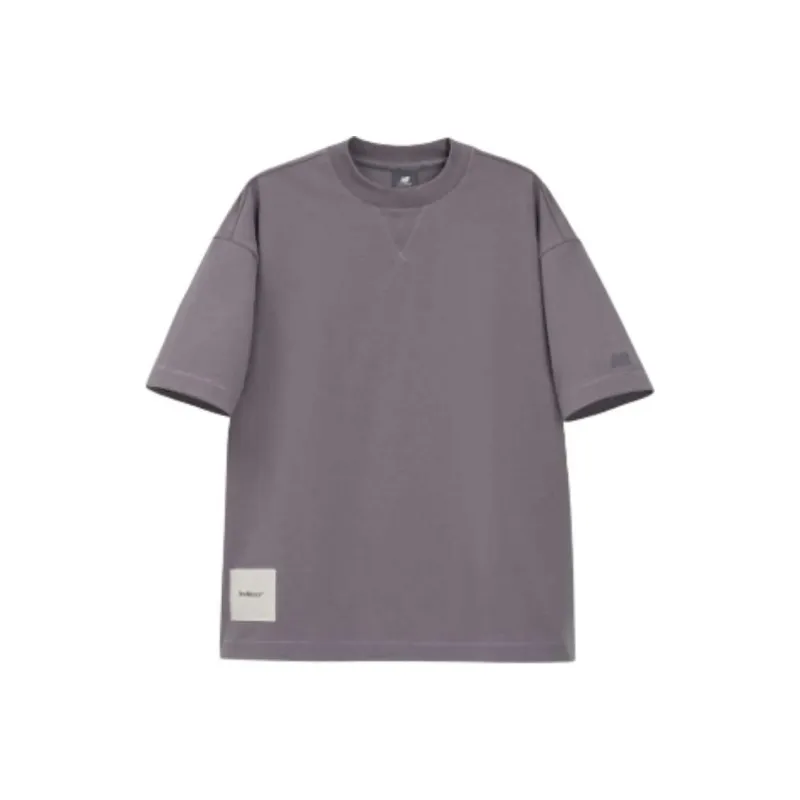 New Balance NB Grey SS25 T Shirt Unisex Purple-0