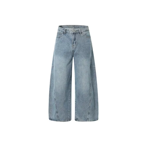YUZHAOLIN High Rise Wide Leg Straight Fit Casual Pants Unisex