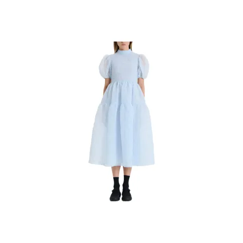 CECILIE BAHNSEN Short-Sleeved Dresses Women's Blue