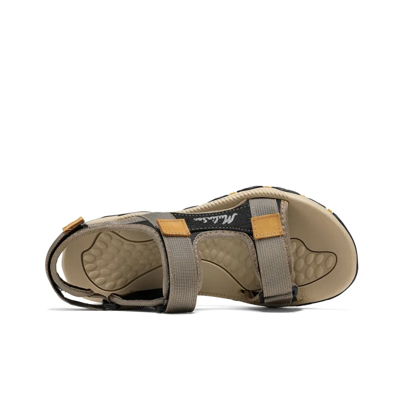 Mulinsen Beach Sandals Men Brown/Black-2