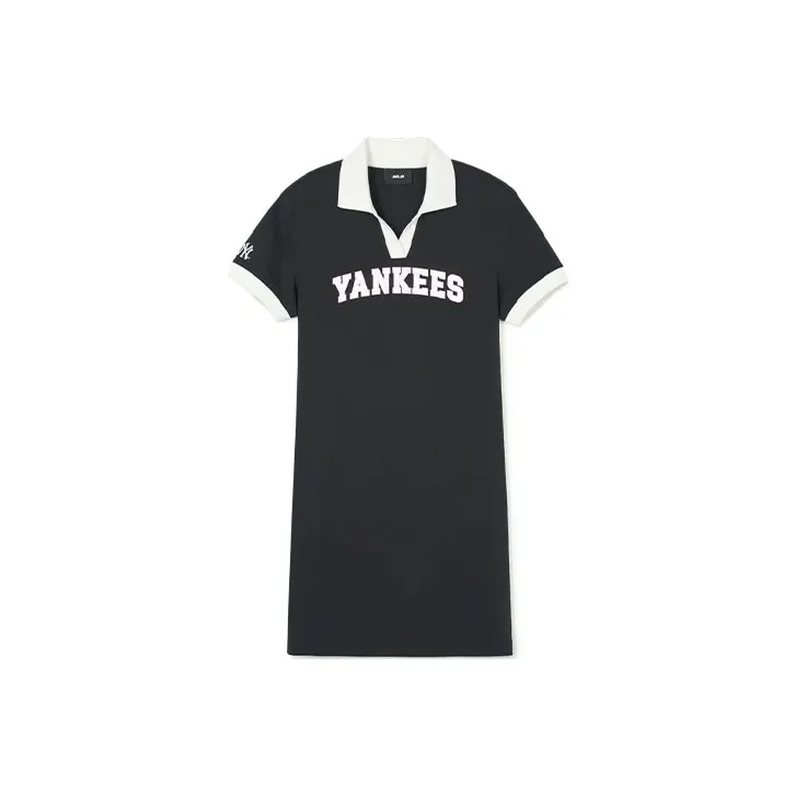 MLB SS24 Short Sleeved Dresses Women's Black-0