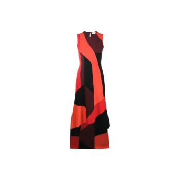 Alexander McQueen Sleeveless Dresses Women's Red