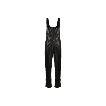 ISABEL MARANT Sleeveless Leather Jumpsuit