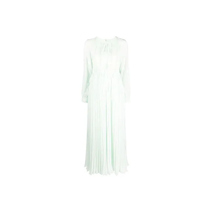 Self-portrait Lace-trim Maxi Dress-0