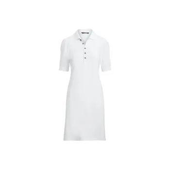 Polo Ralph Lauren Short Sleeved Dress Women's White