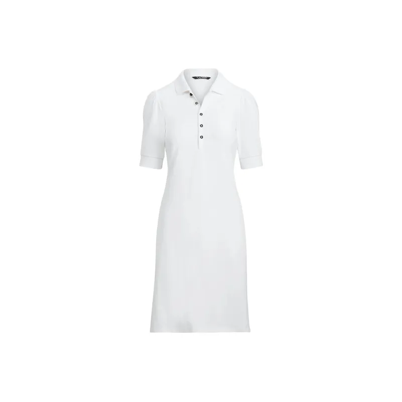Polo Ralph Lauren Short Sleeved Dress Women's White-0