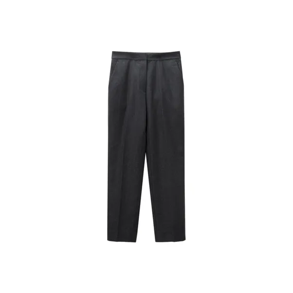 OVV Suit Trousers Women's Dark Gray Solid Color A7-0