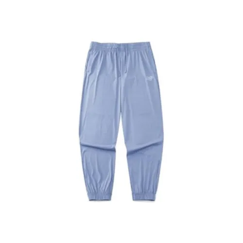 ANTA Knitted Sweatpants Women's Ice Moon Blue