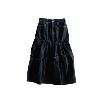 FREAK'S STORE Denim Long Skirt Women's