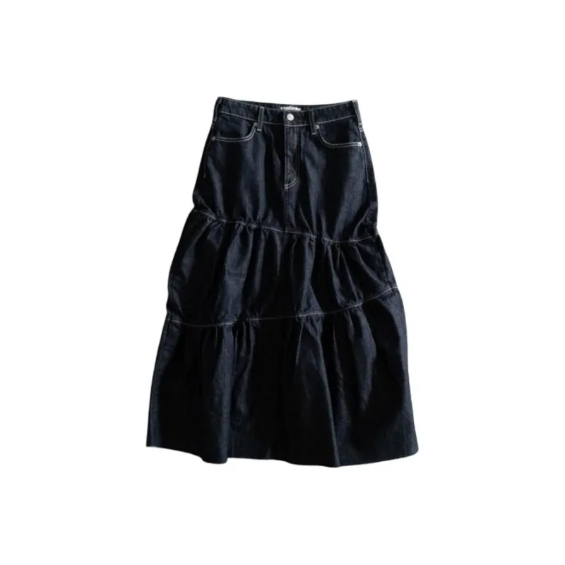 FREAK'S STORE Denim Long Skirt Women's-0