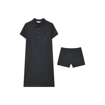 FILA Athletics Short Sleeved Dresses Women's Pitch Black