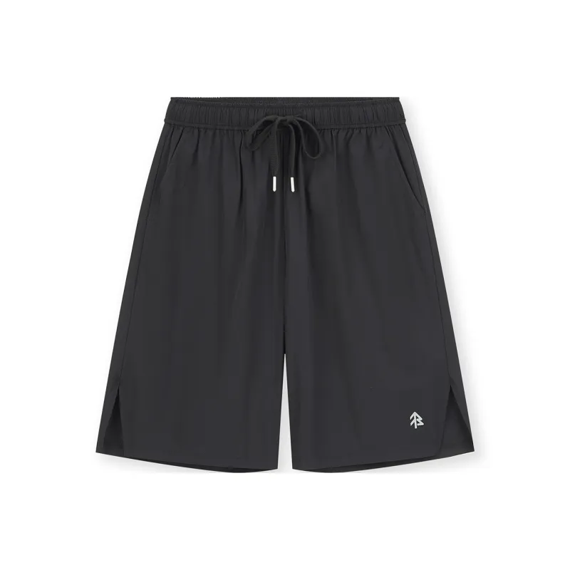 BONELESS Casual Shorts Unisex Black-0