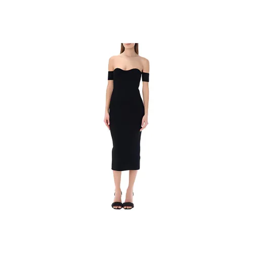 Helmut Lang Sleeveless Dresses Women's Black