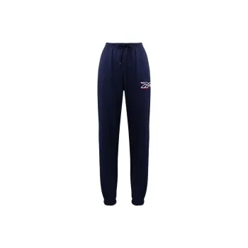 Reebok VECTOR GRAPHIC JOGGER Knitted Sports Pants Women's Marine Blue