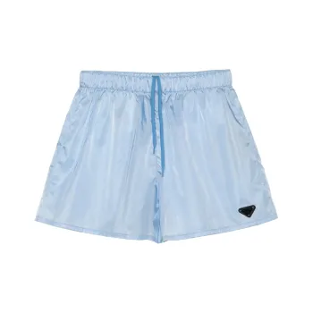 PRADA Re Nylon Shorts Celeste Blue