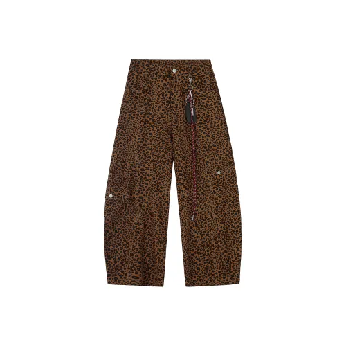 Libito Casual Pants Women's Leopard Print