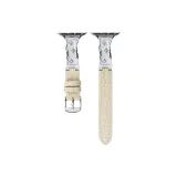 Ecru-Silver-Tone Buckle