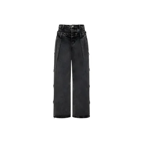 Ugg Feng Chen Wang Boots Jeans Women's Black