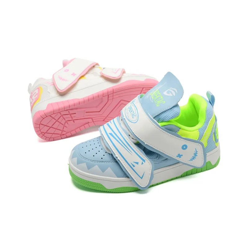 Teddy Bear Collection Slip Resistant, Abrasion Resistant, Lightweight Low Top Skateboard Shoes Unisex-6