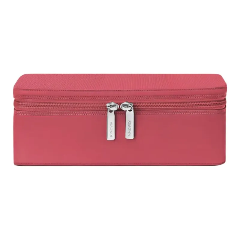 RIMOWA Recycled Nylon Storage Bag Trumpets Women's Garnet Red-0