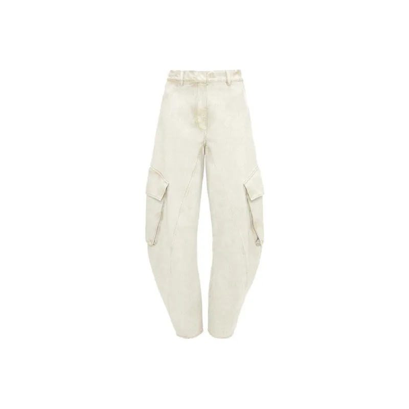 JW Anderson Twisted Cargo Jeans-0