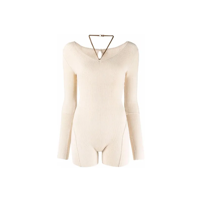 Jacquemus Jumpsuits Women's Beige-0