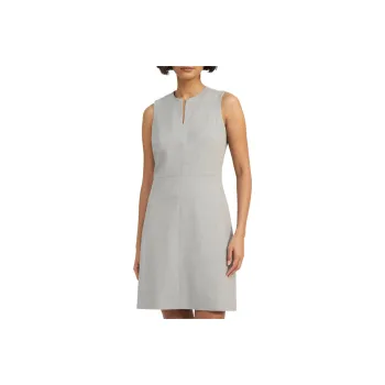 THEORY Sleeveless Dresses Women's Gray