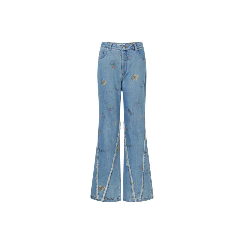 JAC FLEURANT Jeans Women's Blue-0
