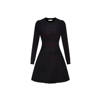 RARE Long Sleeved Dress Women's Black