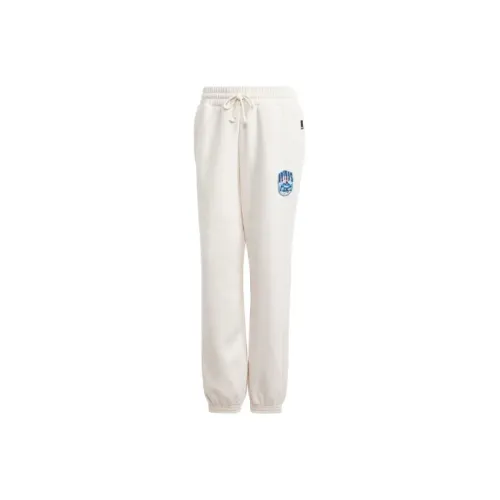 Adidas Originals Knitted Sweatpants Women's Pink White