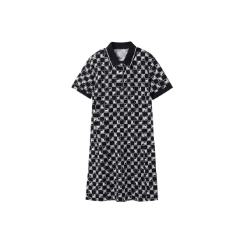FILA Short Sleeved Dresses Women's All Over Print 2