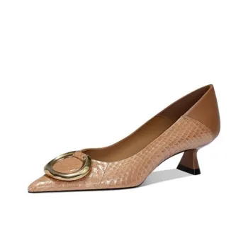 JESSICA SOPHIA Chunky Heel High Heels 4cm Women's