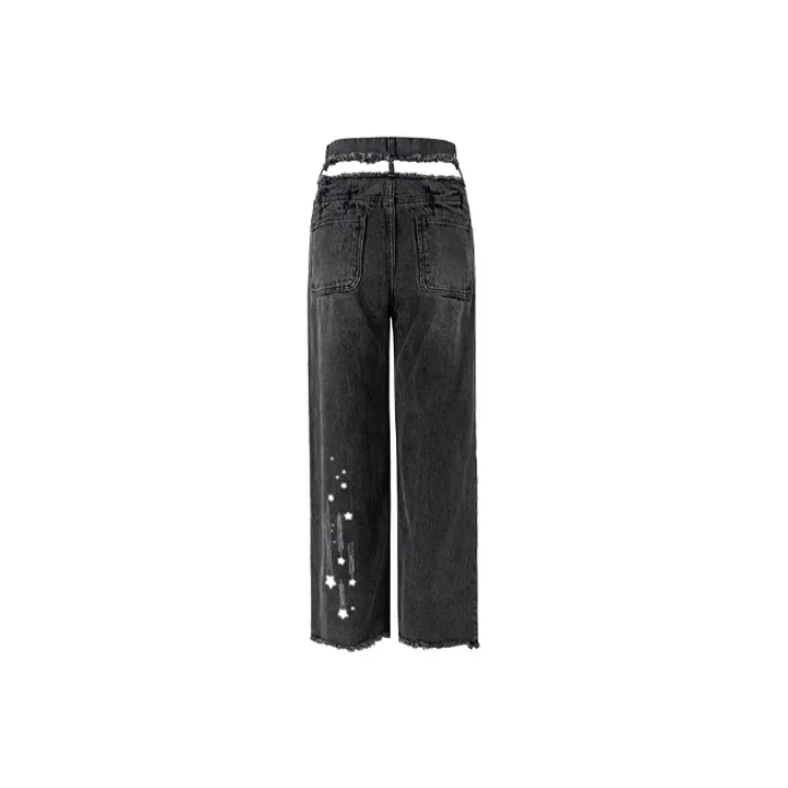 13 DEMARZO Jeans Unisex Black-0