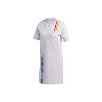 Adidas Originals Short Sleeved Dresses Women's Light Purple