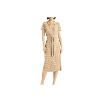 NAUTICA Short-Sleeved Dresses Women's Coastal Tan