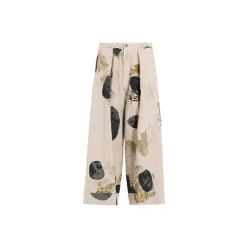 Yohji Yamamoto Abstract print Trousers