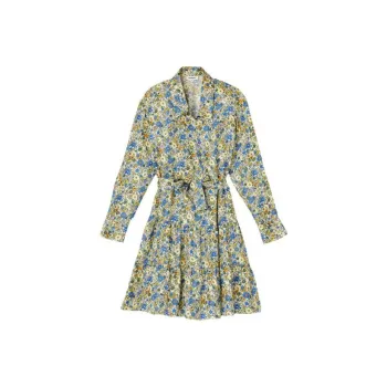 Sandro Long Sleeved Dresses Women's Multicolor