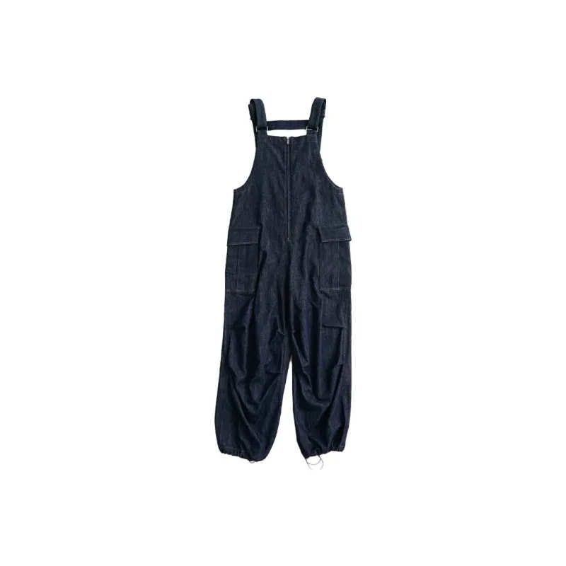 STILL WALKING Overalls Women's Navy Blue-0