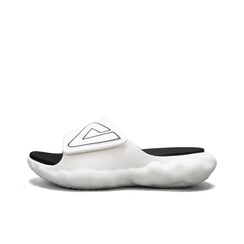 PEAK State Pole Cloud Slip Resistant Cushioning Slide Slippers Men's White Black
